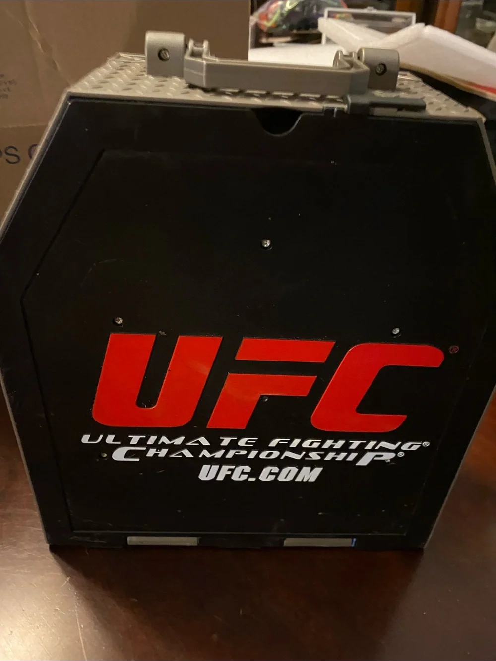 UFC Black and Red Collector Carry Case with Logo
